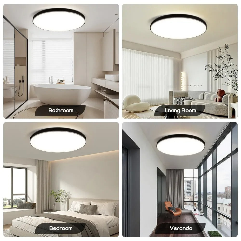 Luz de teto 110v - 220v à prova d'água - Starlight